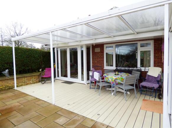 COVERED DECKED AREA