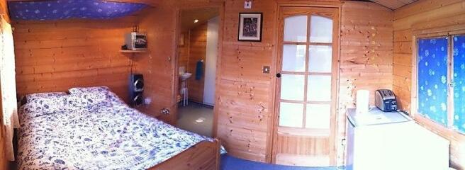 Inside Log Cabin