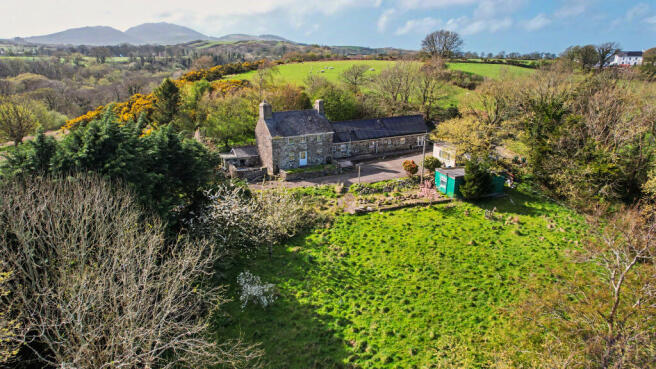 Aerial of Tyddyn