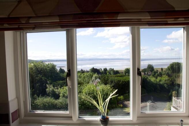 View from kitchen...