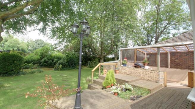 Barbecue & Decking Area