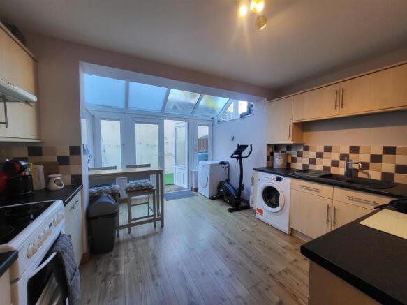 Kitchen and Sun Room