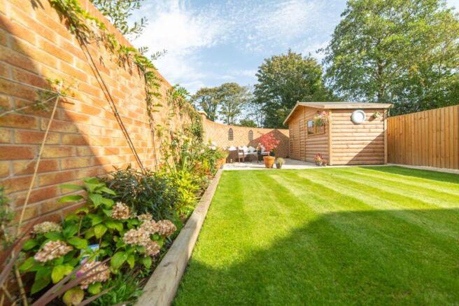 Rear garden