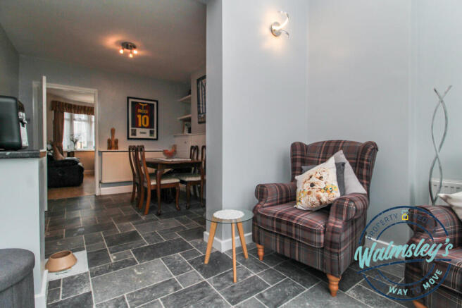 Dining from garden room