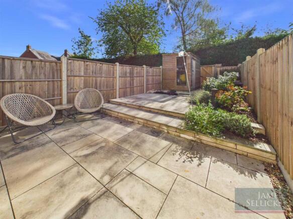 Low maintenance rear garden