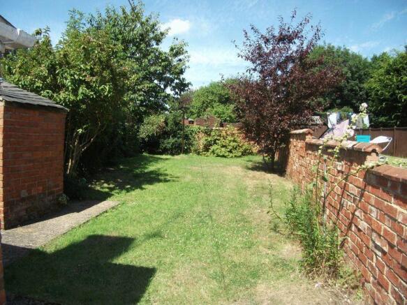 Rear garden