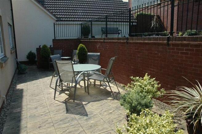 Rear Patio