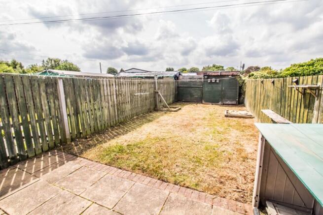 Rear Garden. 