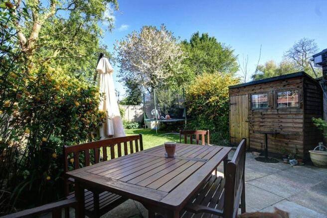 Rear garden