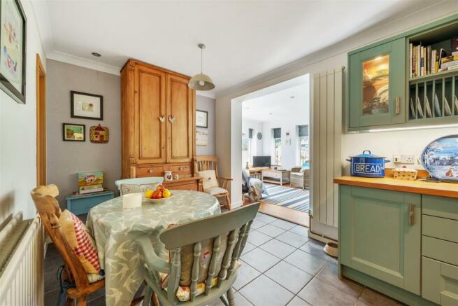 Breakfast area through to Dining / Garden Room