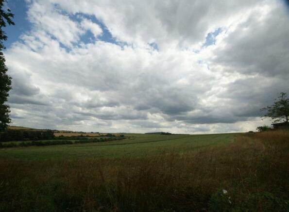 Field behind