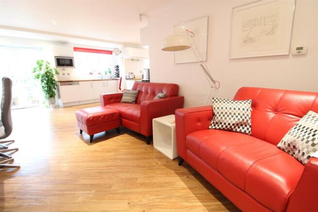 KITCHEN, LIVING & DINING