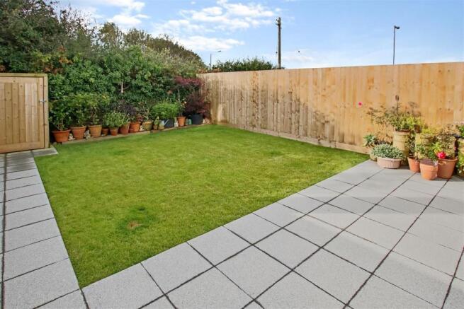 South Facing Rear Garden