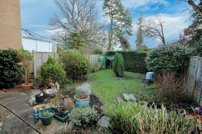 Rear garden