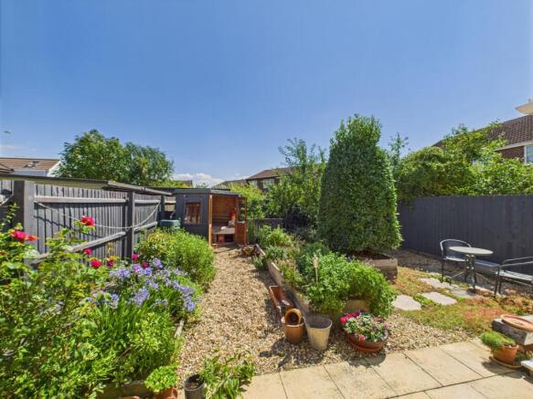 Rear garden