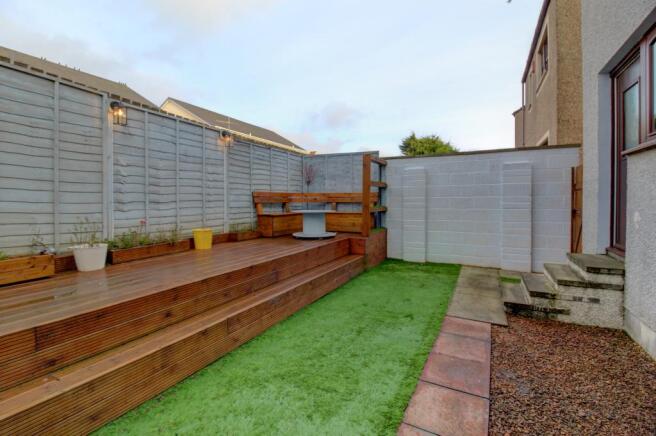 Rear Garden And Decked Area