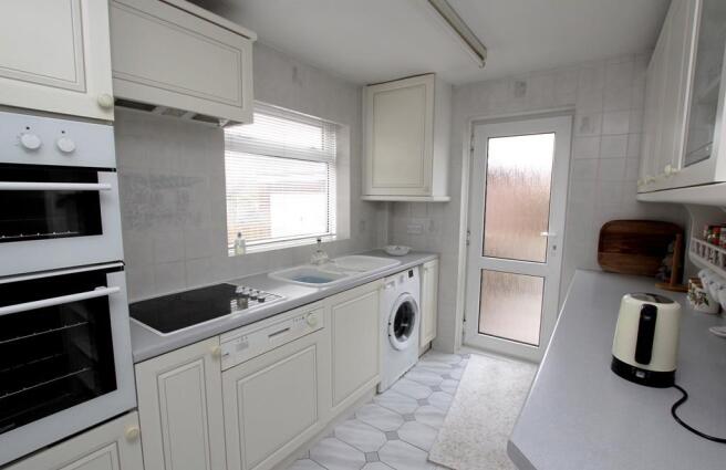the kitchen
