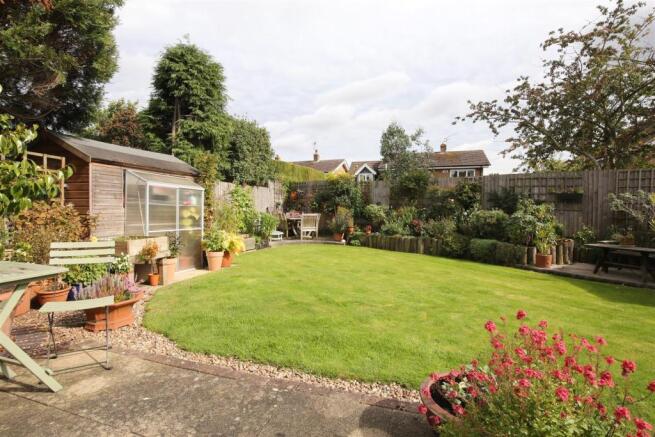 EAST-FACING REAR GARDEN