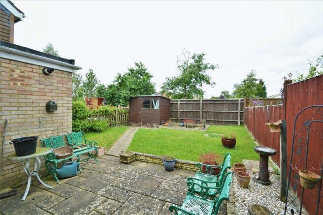 Rear garden