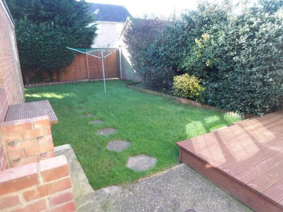 Rear garden