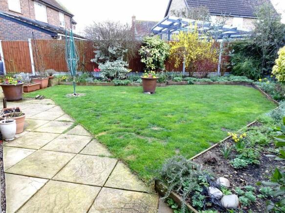 SOUTHERLY FACING REAR GARDEN