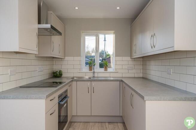 Integrated Kitchen Looking Over Front Garden