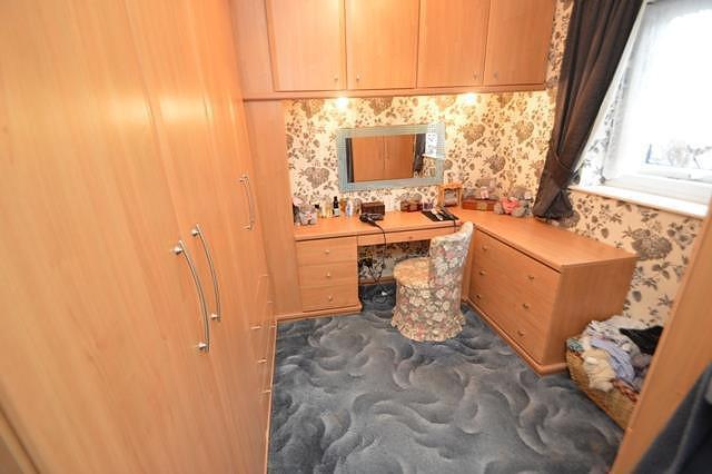 Master dressing room