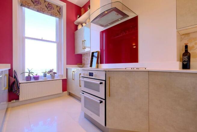 Kitchen with quartz worktops