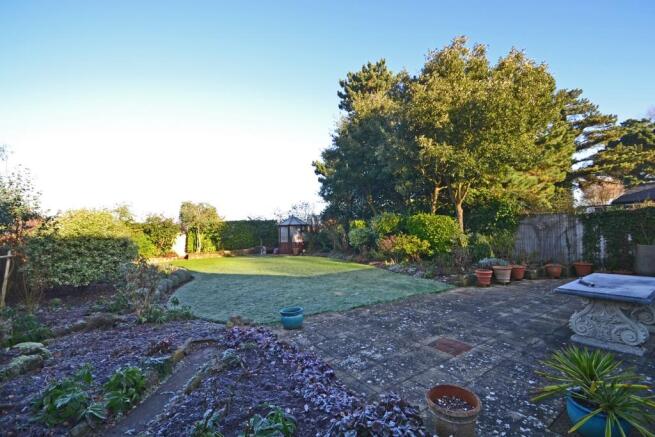 Rear garden