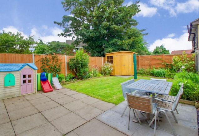 Garden at Back