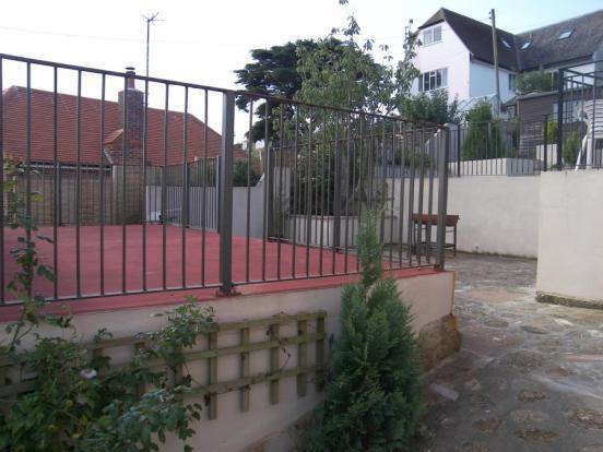 Outside