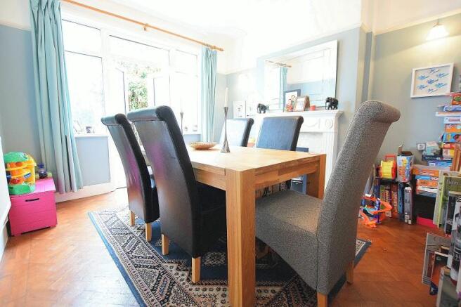 Family room/dining room
