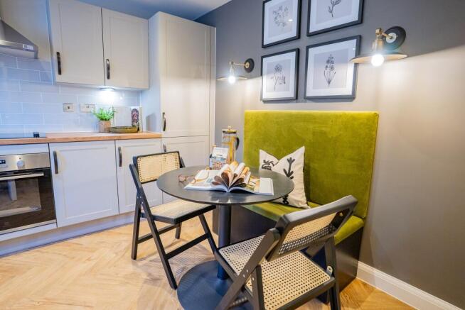 Otters Reach Alder Show Home Kitchen