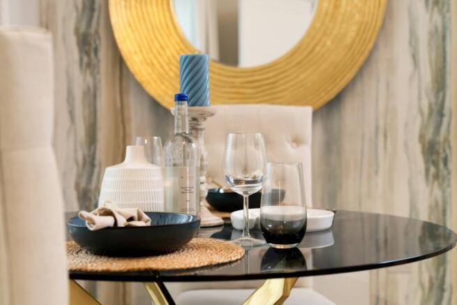 Show home dining room