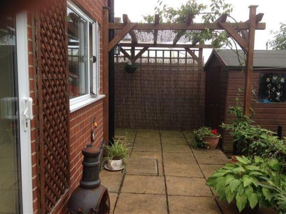 rear garden.