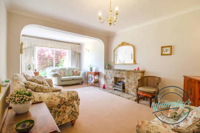 Extended sitting room