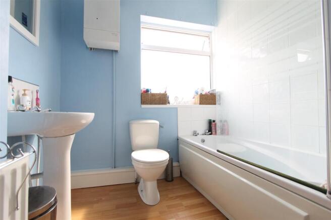 Part tiled Bathroom