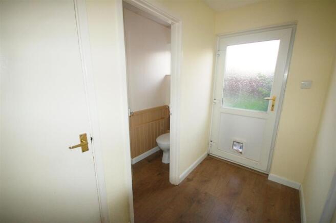 Rear hallway