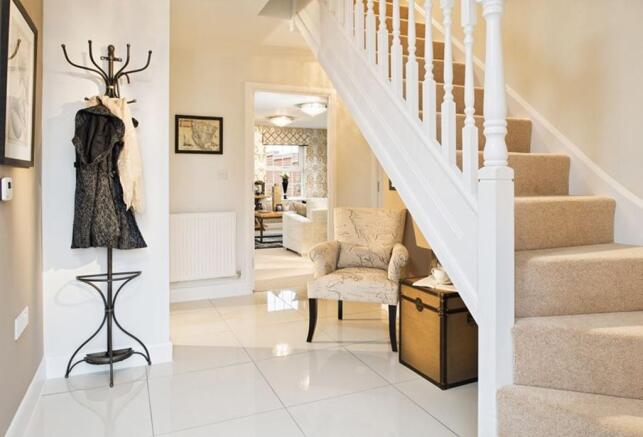 Avondale Show Home Entrance Hall