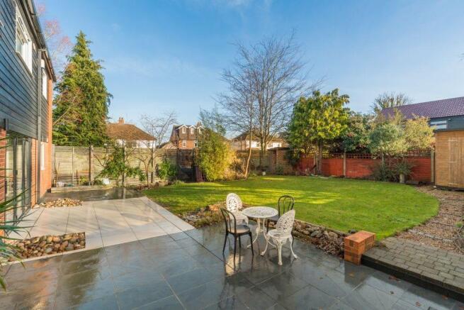 Rear garden