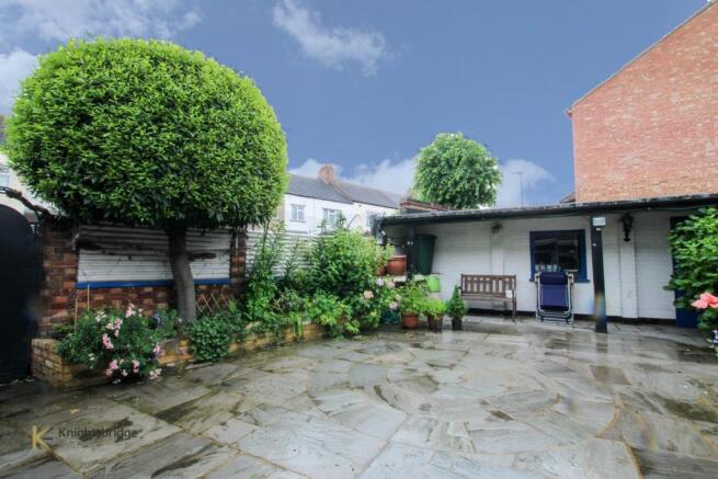 Rear garden