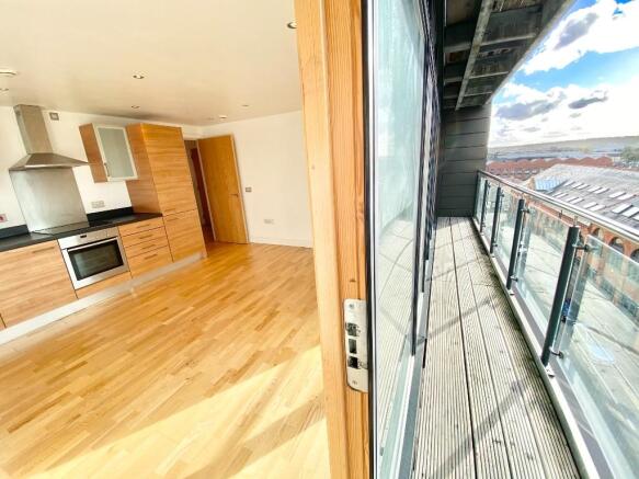 LIVING AREA /BALCONY