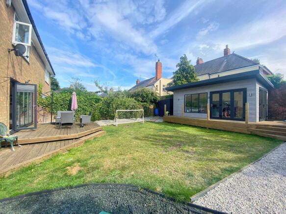 Rear garden