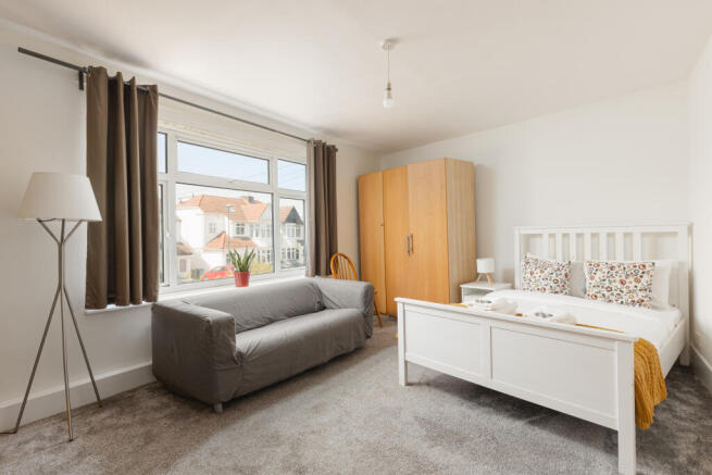 Living and bedroom areas
