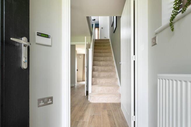 The welcoming hallway of the Amersham