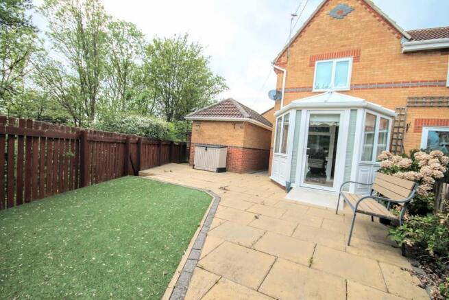 Rear garden
