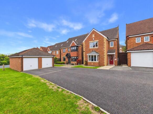 4-bed detached on Ferguson Court, Bishop Auckland, Durham, DL14, £240,000
