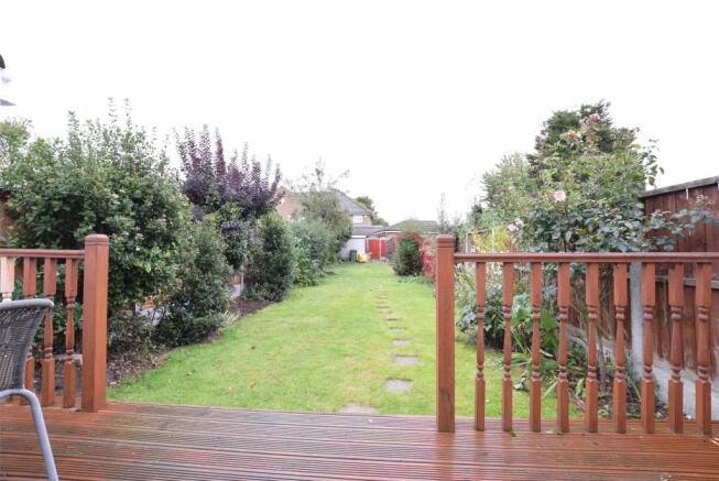 Rear garden