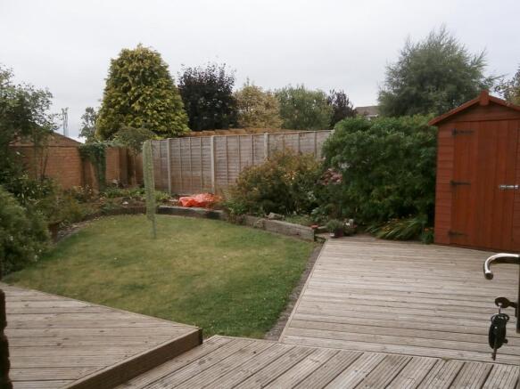 Rear garden