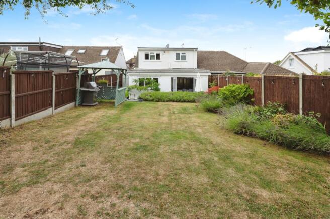 back view of property